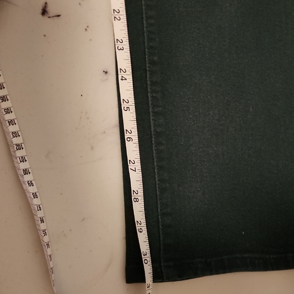 Levi's Green Straight-Leg Jeans Classic Style - Picture 6 of 6